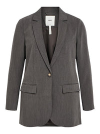 OBJSIGRID BLAZER  grey melange