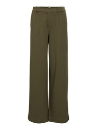 OBJLISA WIDE PANT ivy green