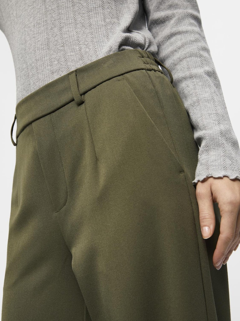 OBJLISA WIDE PANT ivy green