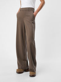 OBJLISA WIDE PANT morel bruin