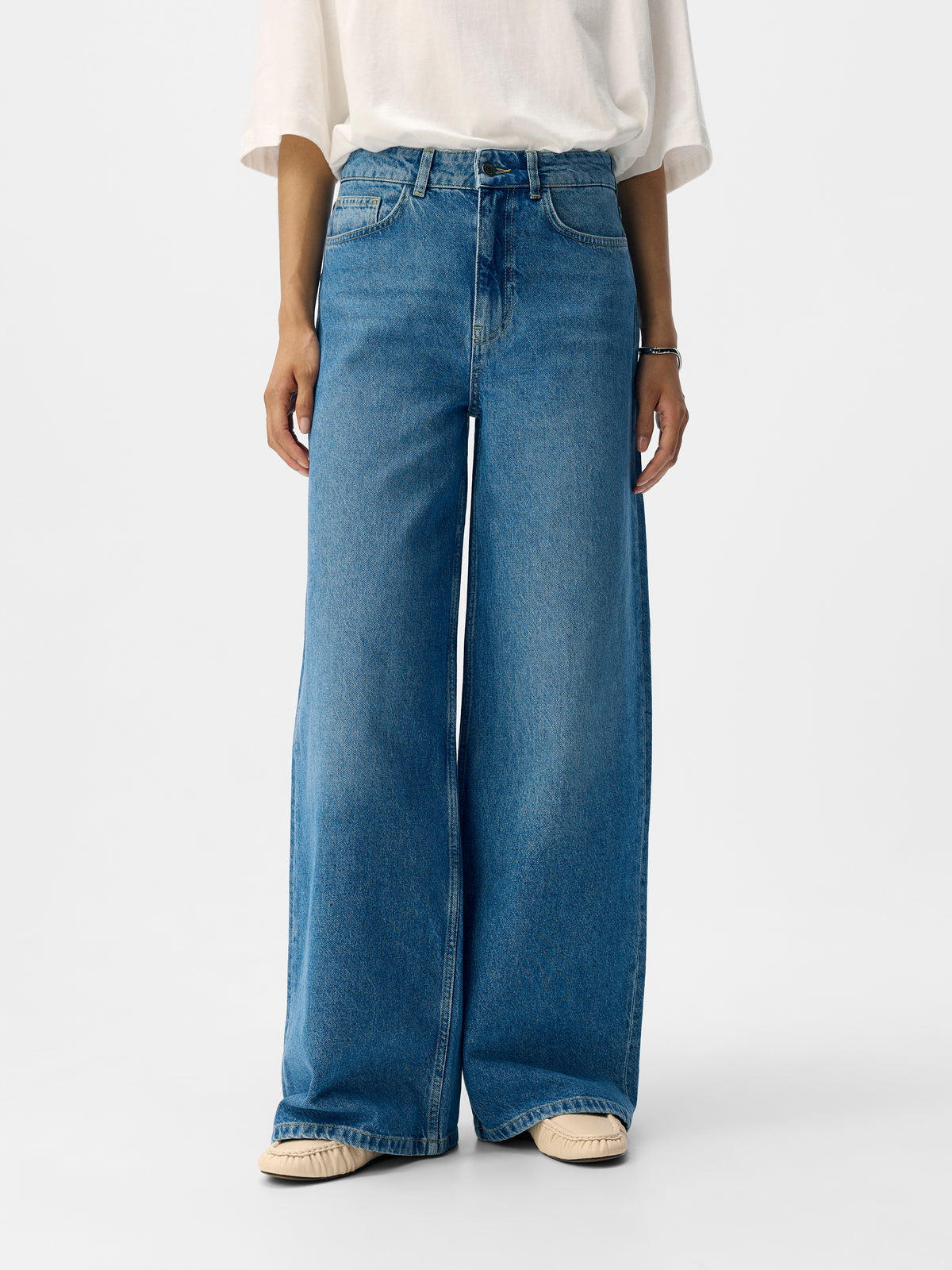 OBJNIA BEATE JEANS blauw