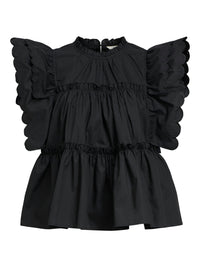 OBJHOPE TOP zwart