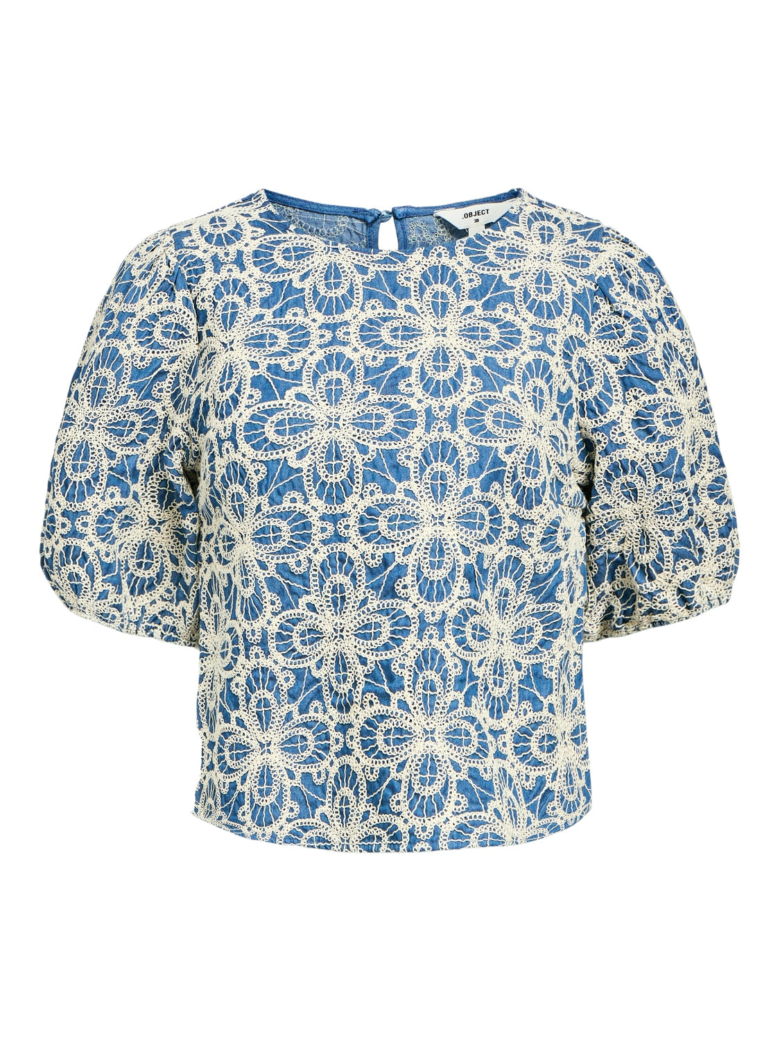 OBJELLA TOP blauw