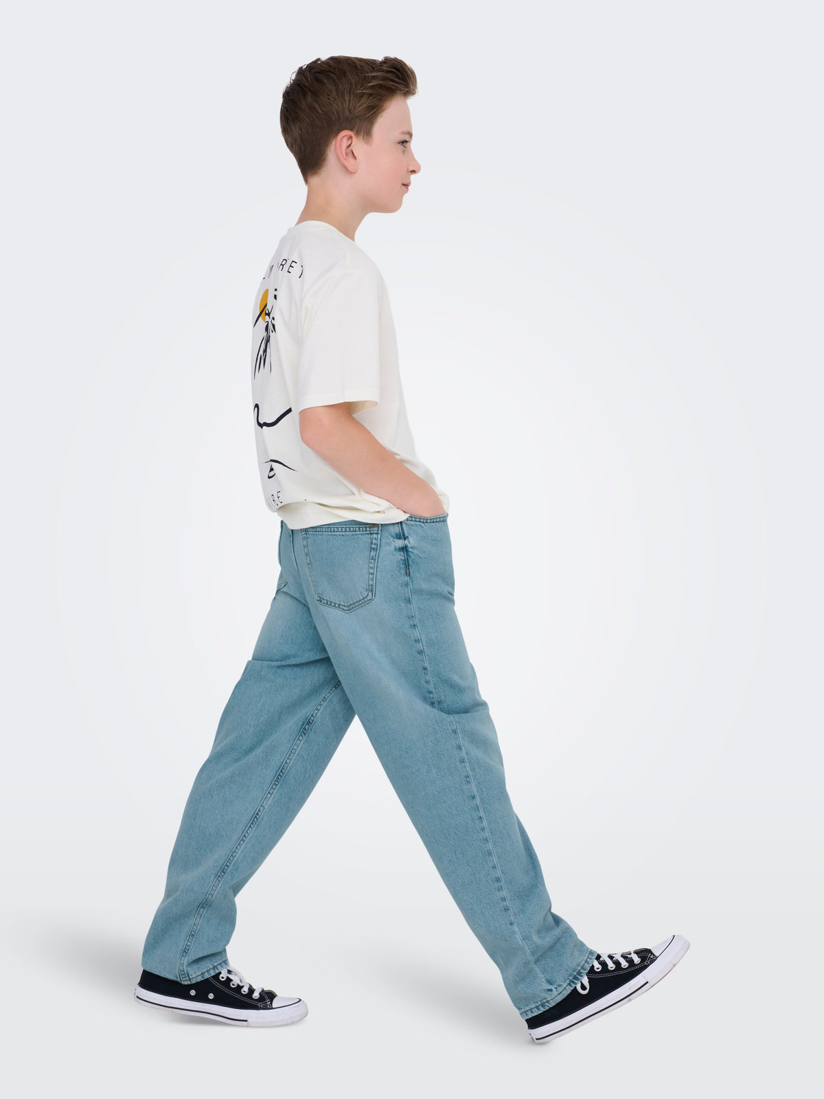 OSJFADE LOOSE JEANS 5011 licht blauw