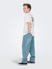 OSJFADE LOOSE JEANS 5011 licht blauw