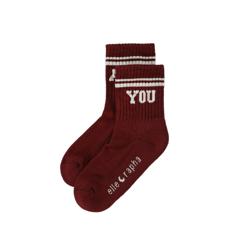 ELLE&RAPHA SOCK KIDS adore