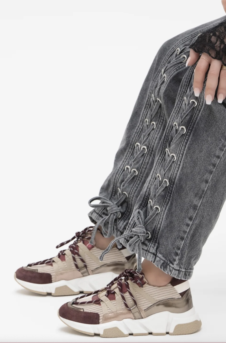 DWRS LOS ANGELES bordeaux/beige