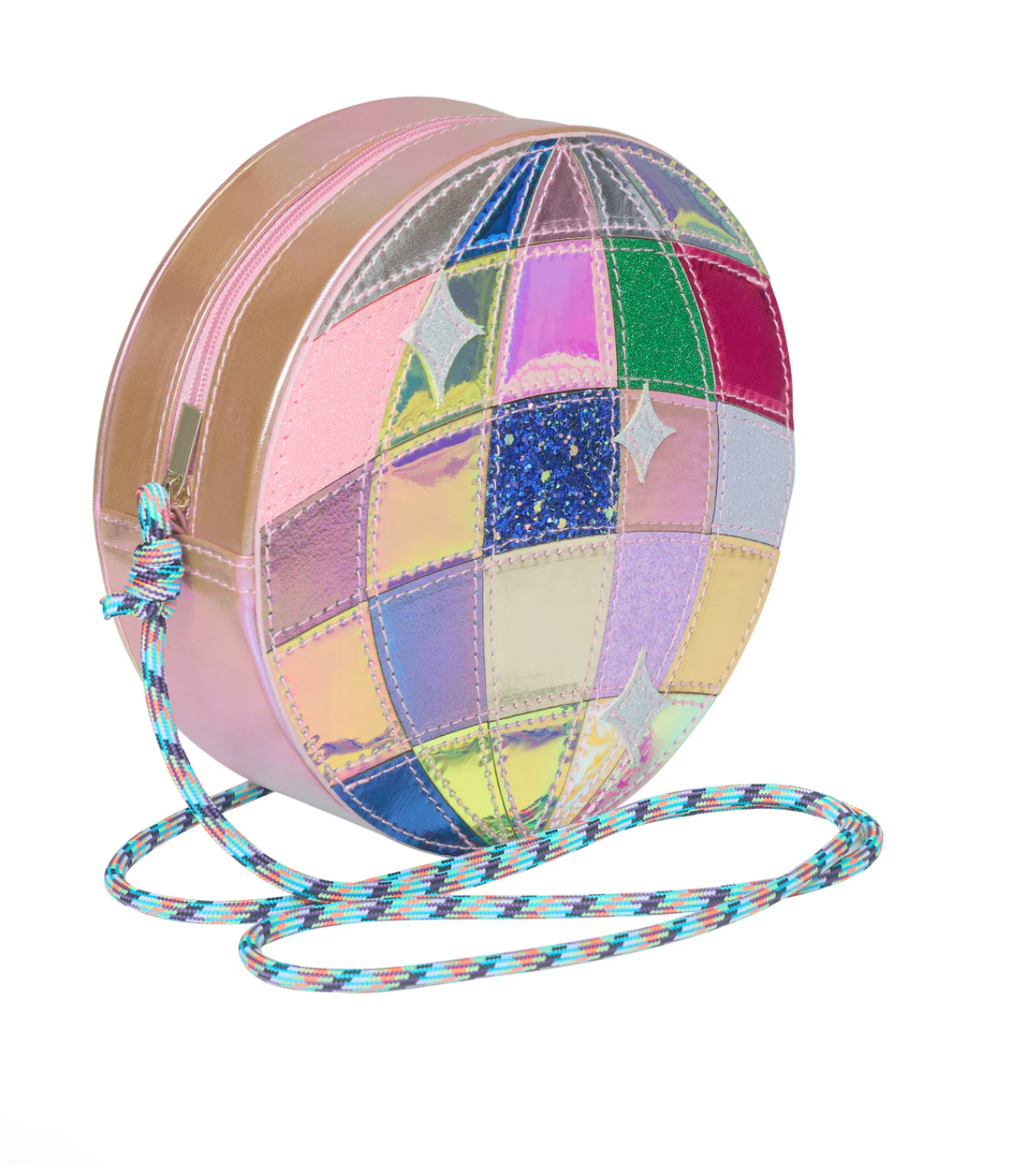 BRIGHT DISCO BALL BAG multi