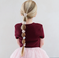 MINI TULLE PONIES neutral