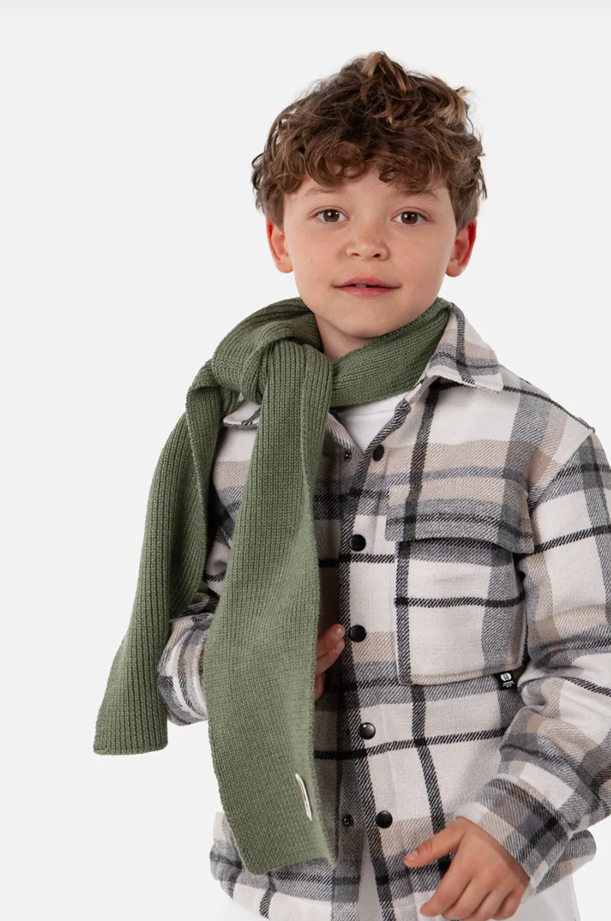 Makalun Scarf Kids camo green