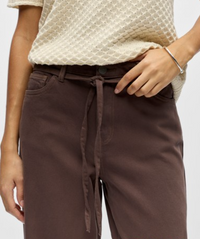 OBJROSIE WIDE JEANS bruin
