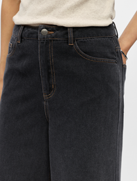 OBJLUCA WIDE JEANS zwart