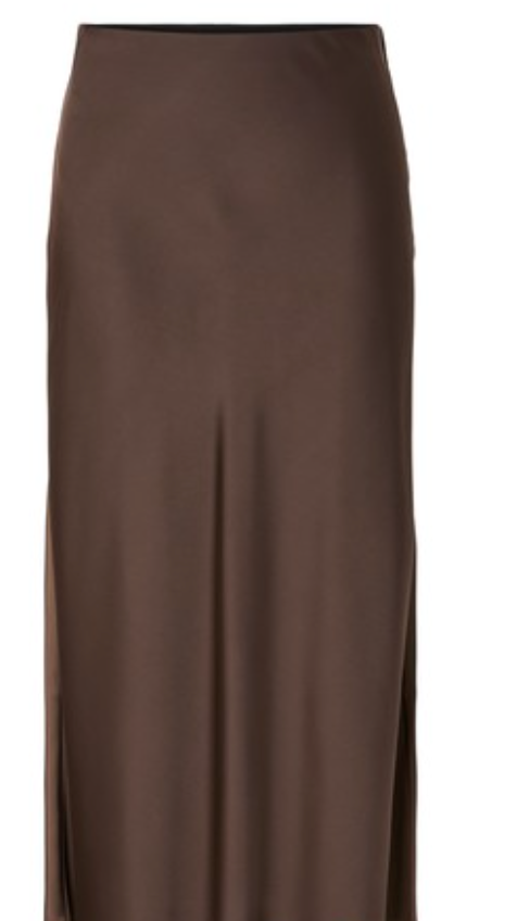 YASPELLA HW MIDI SKIRT bruin