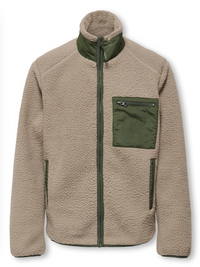 OSJDALLAS SHERPA JACKET groen