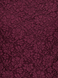 KOGLEIKA LACE TOP bordeaux