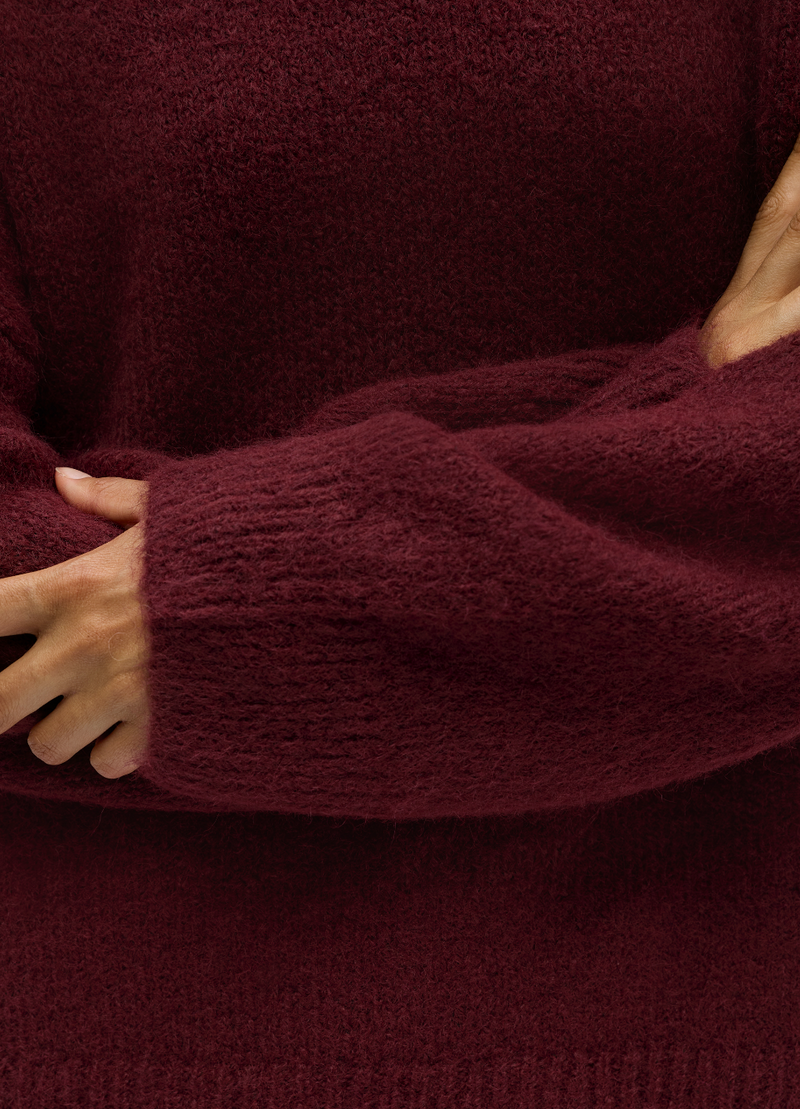OBJSAGGIA PULL bordeaux