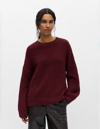 OBJSAGGIA PULL bordeaux