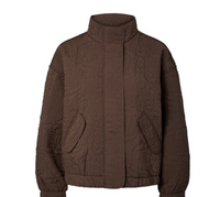 YASFIPURA  QUILTED JACKET bruin