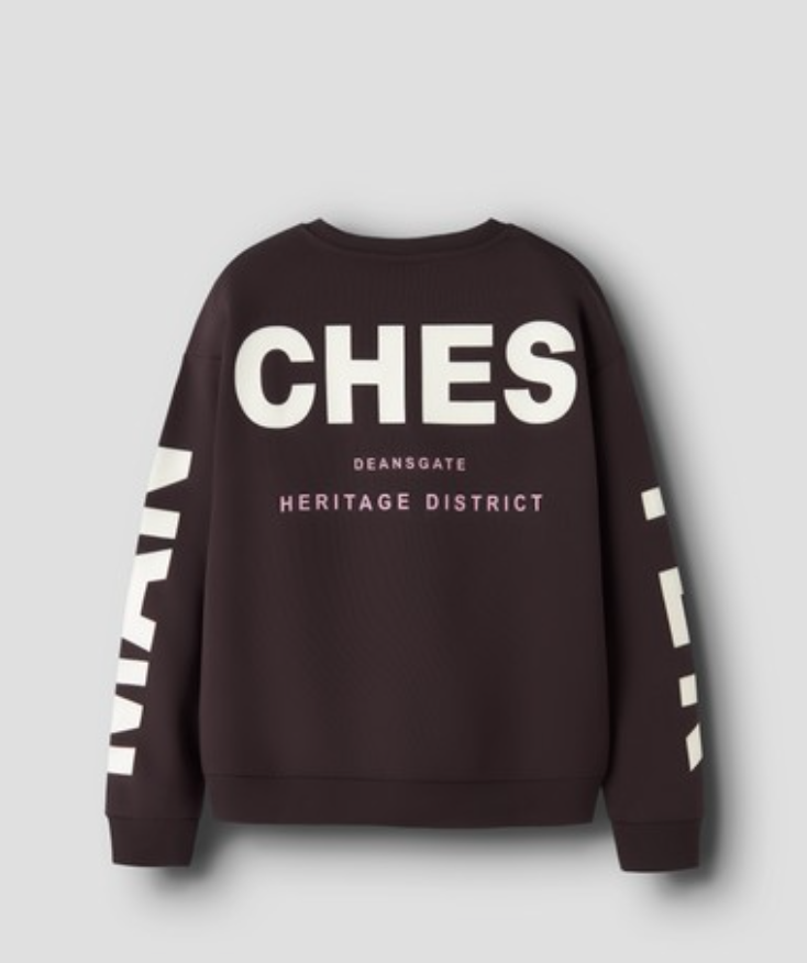 NKFNOKKI LS  SWEAT chocolat