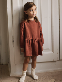 NMFKILANO SWEAT DRESS roest