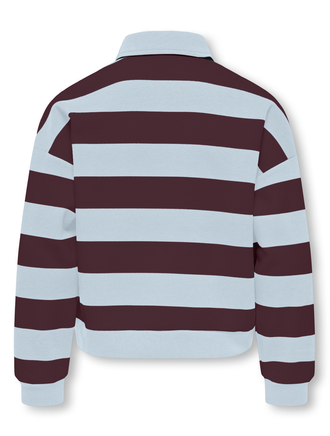 KOGSWEAT LS POLO SWT Blauw/bordeaux