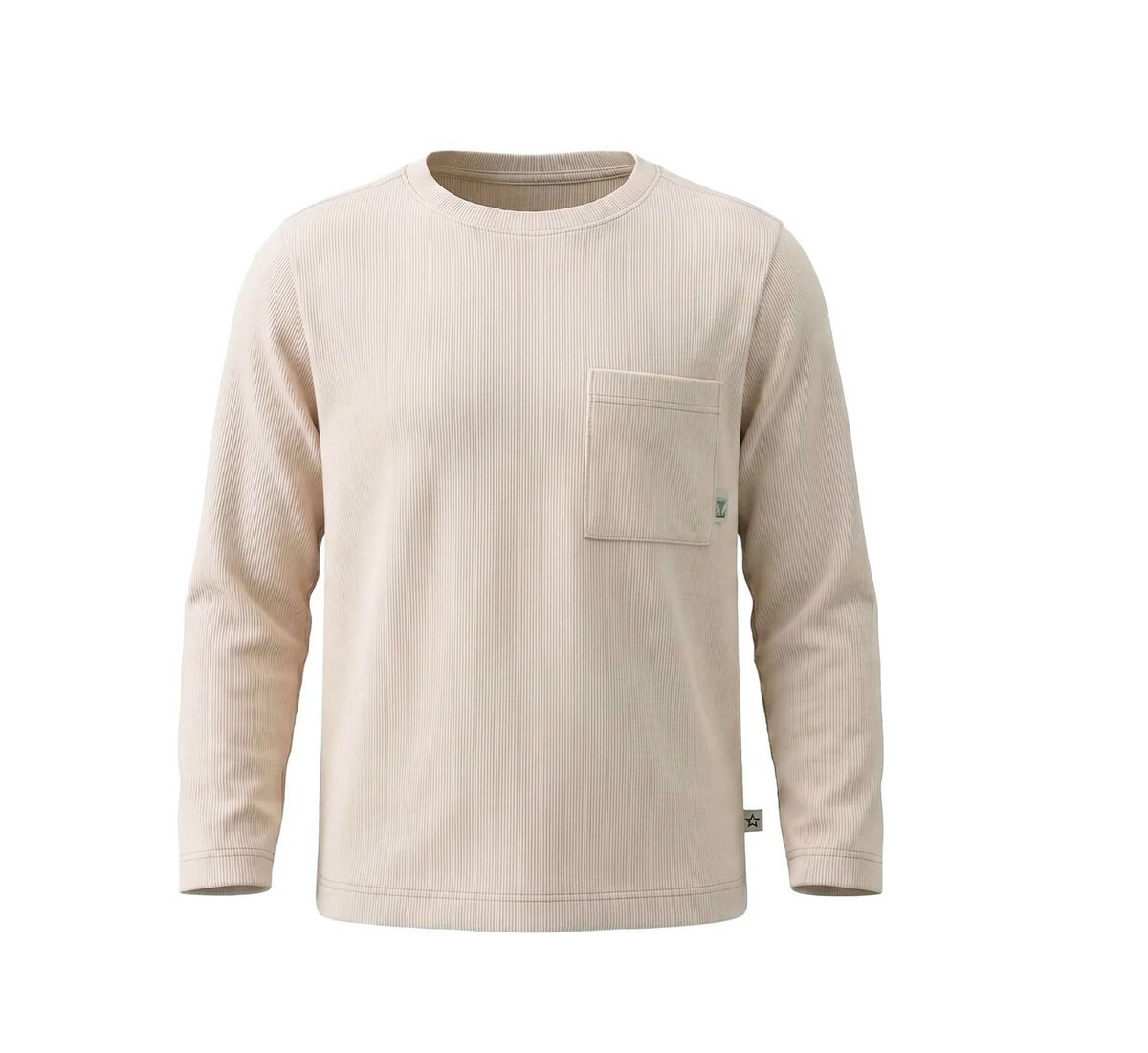 YDSOLID TERRY SHIRT ecru