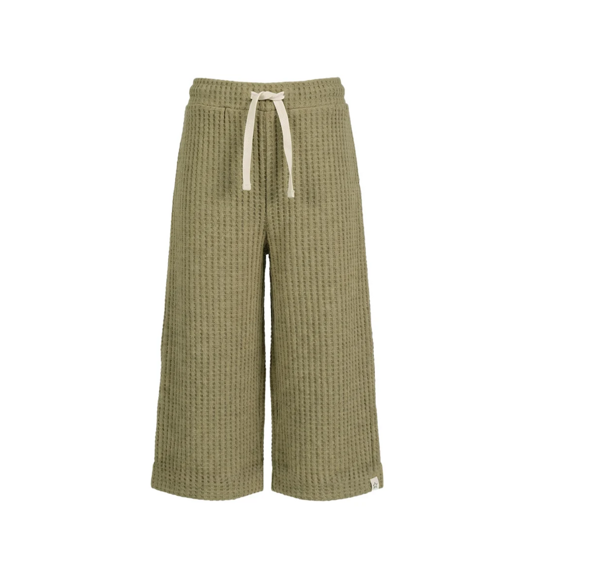 YDWAFFLE PANTS groen