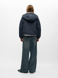 OBJTIMIA REVERSIBLE JACKET ruit/blauw