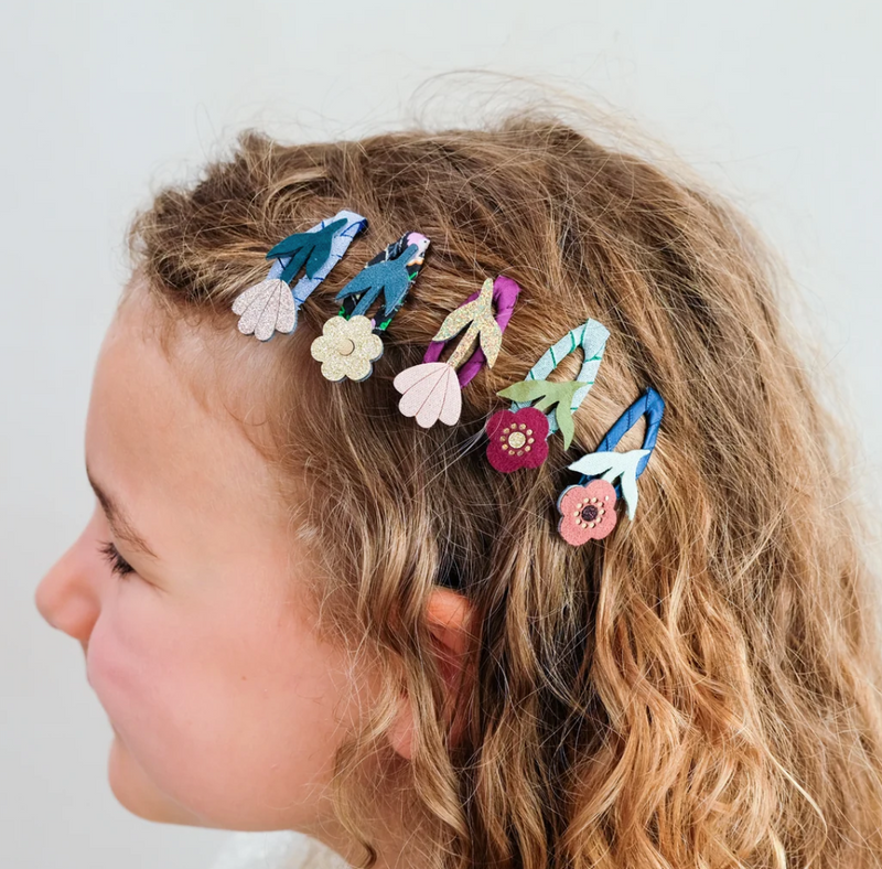 AUTUMN BOUQUET MINI HAIR CLIPS