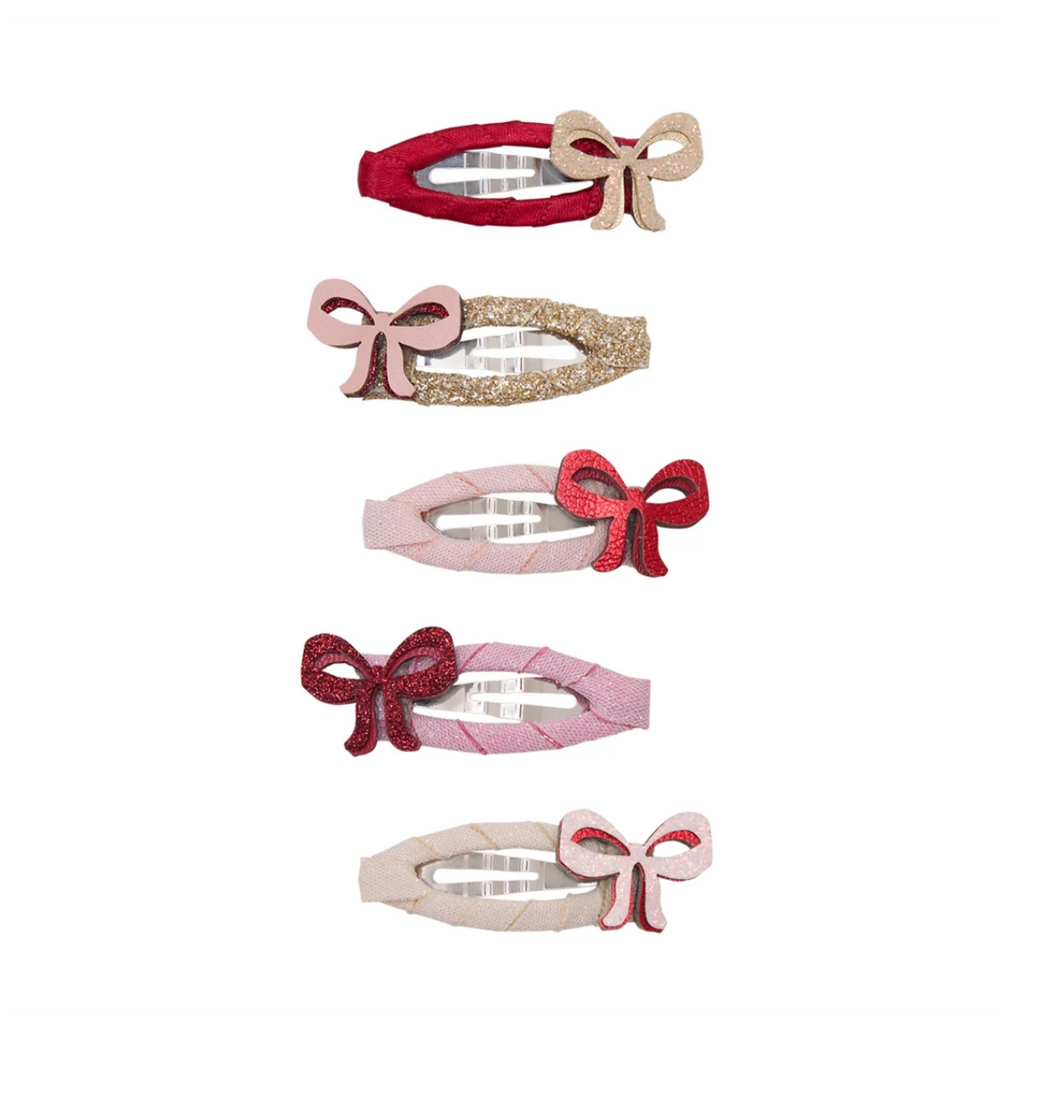 CUTESY BOW MINI HAIR CLIPS