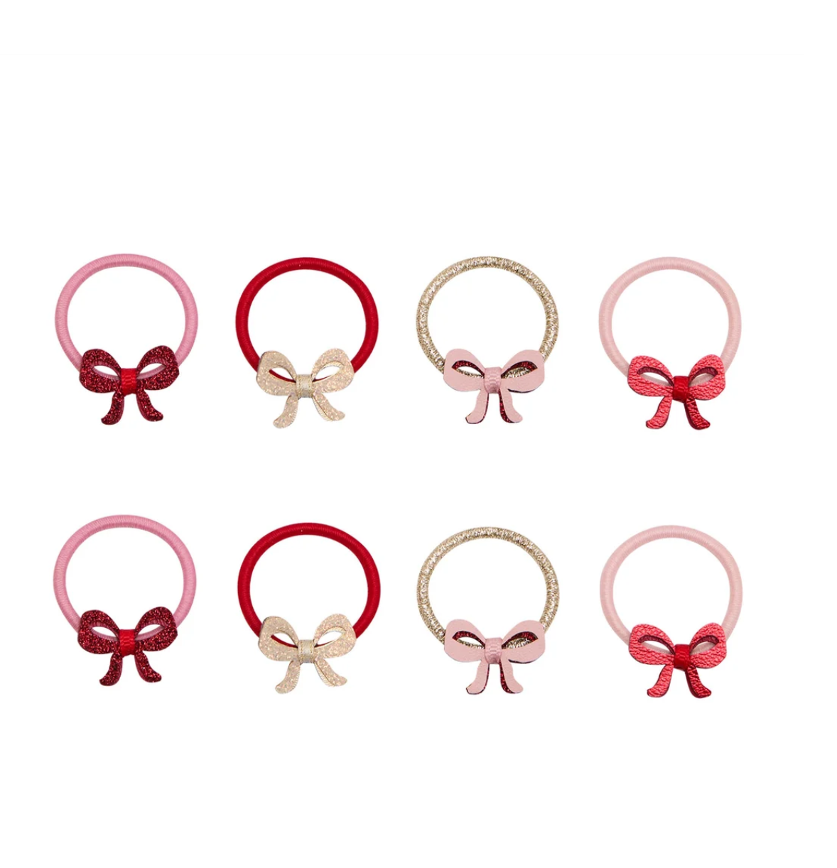 CUTESY BOW MINI HAIR TIES