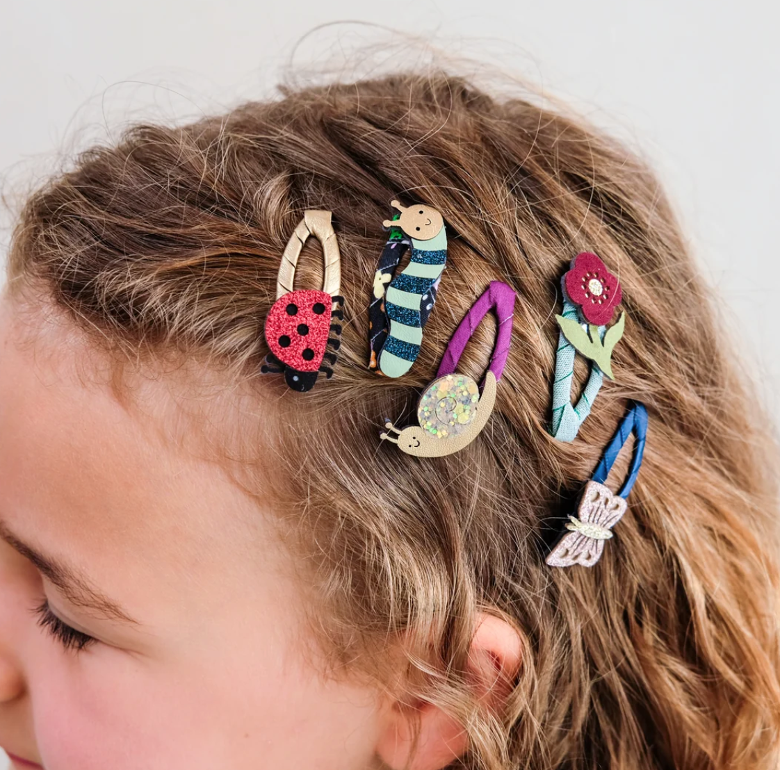 WINTER MINI BEASTS MINI HAIR CLIPS