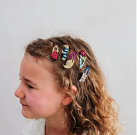 WINTER MINI BEASTS MINI HAIR CLIPS