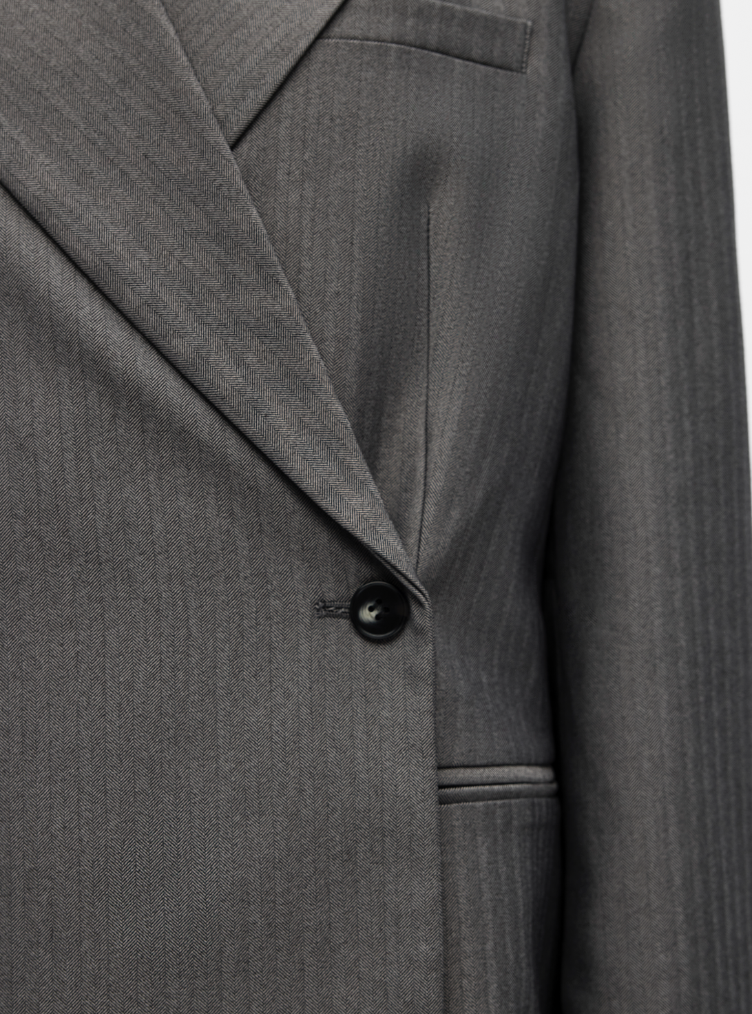 OBJNOAMI WRAP BLAZER grijs