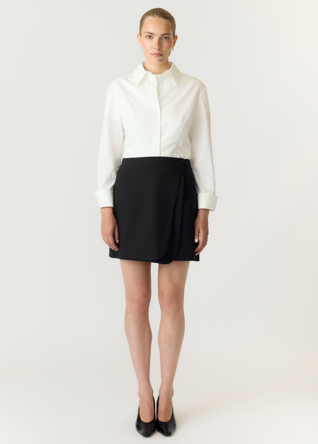 YASRIU  SKIRT zwart