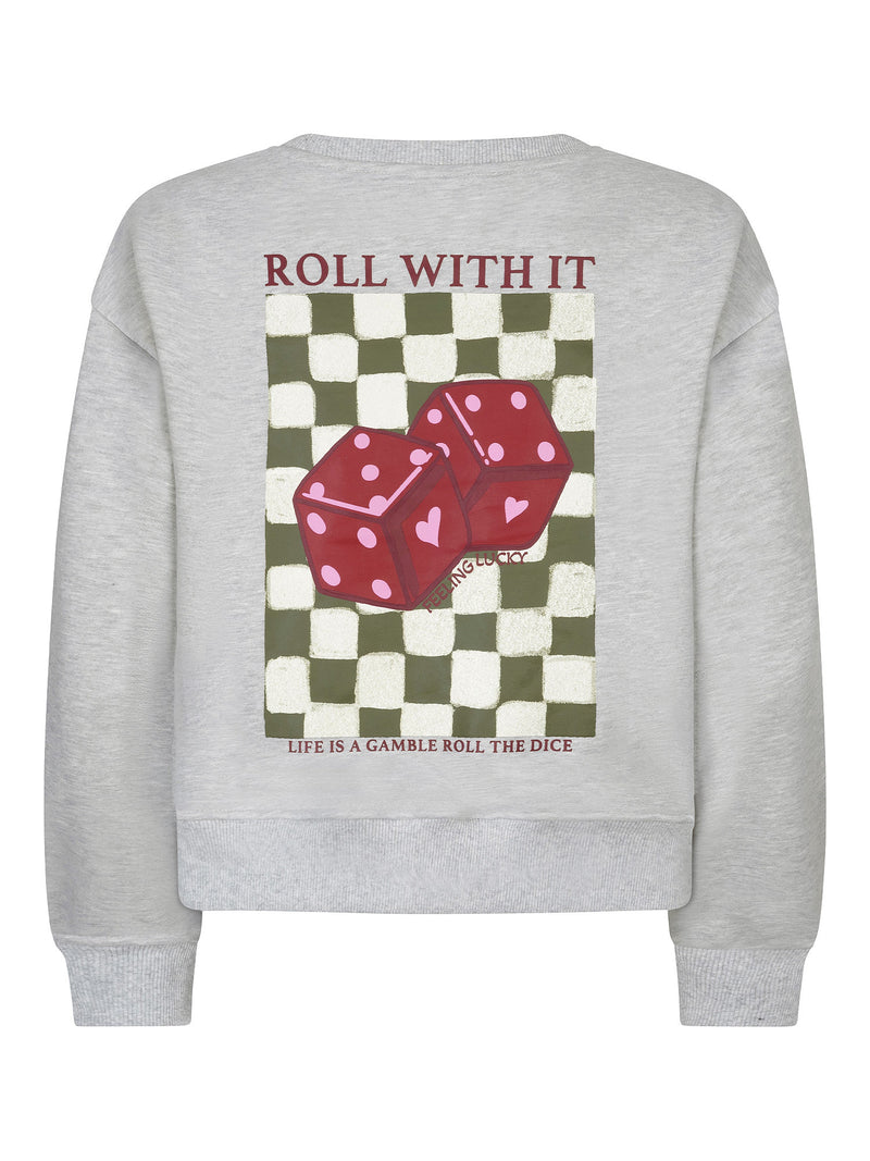 YDSWEATER roll with it