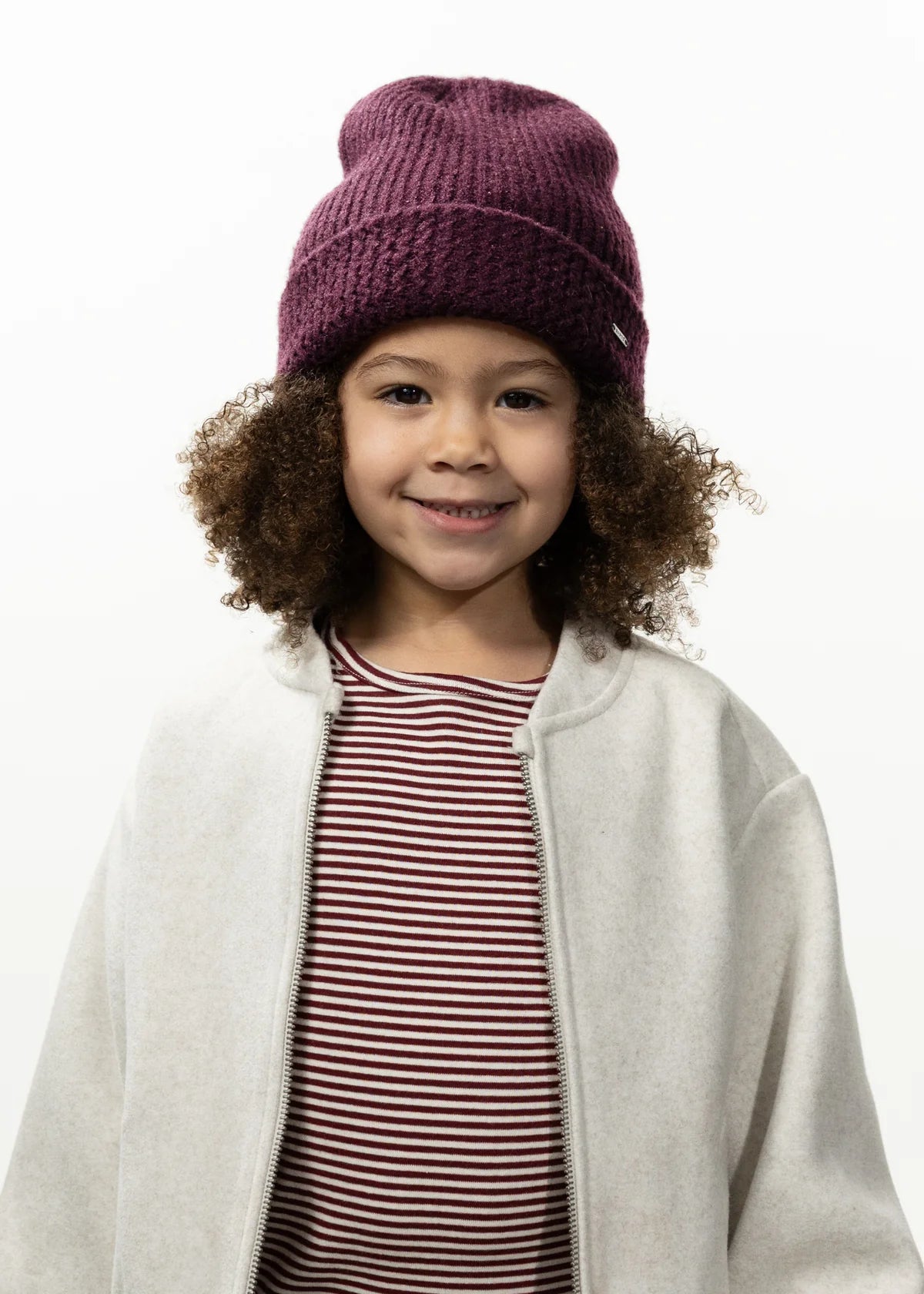 SHAE BEANIE aubergine