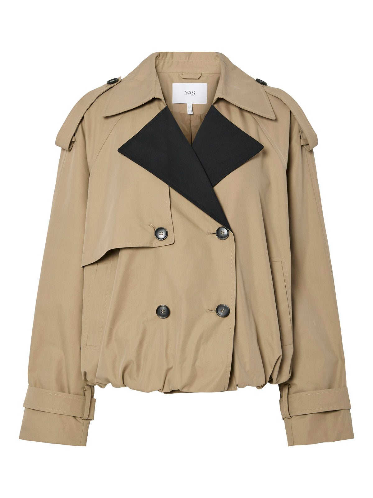 YASELVA SHORT JACKET beige