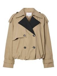 YASELVA SHORT JACKET beige