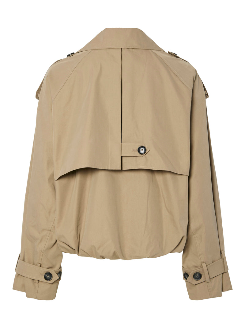 YASELVA SHORT JACKET beige