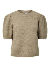 YASANNE KNIT PULLOVER grijs