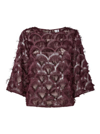 YASPAZILLA TOP bordeaux