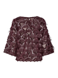YASPAZILLA TOP bordeaux