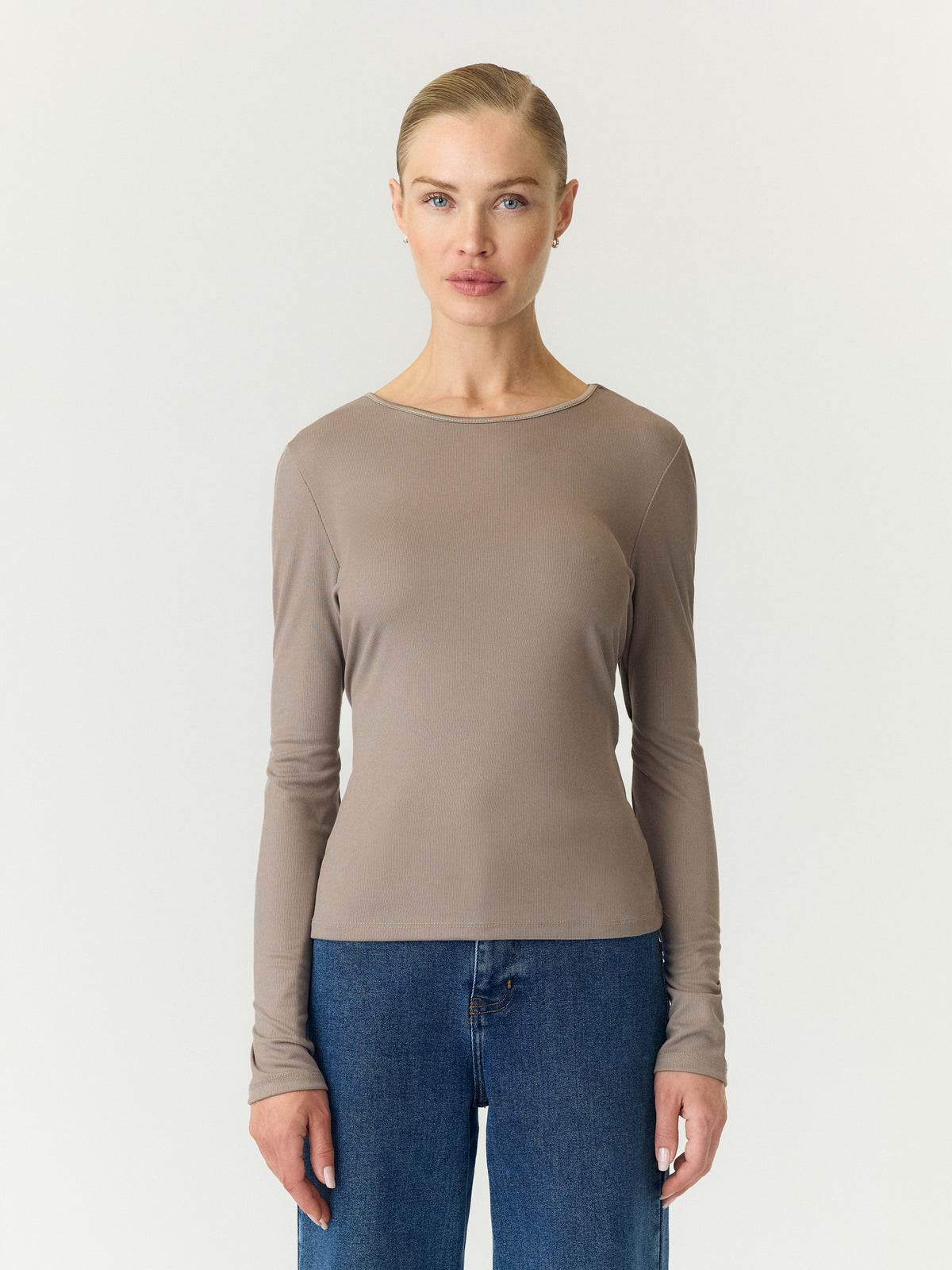 YASPALOMA TOP taupe