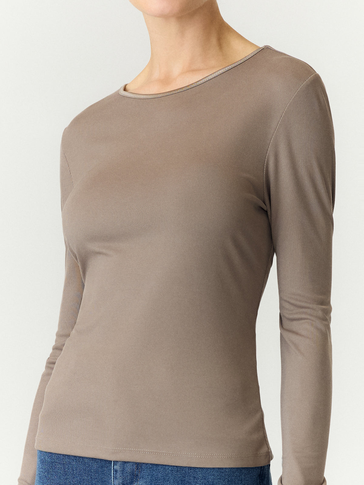 YASPALOMA TOP taupe