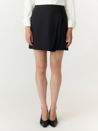 YASRIU  SKIRT zwart
