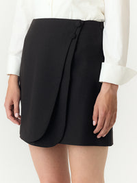 YASRIU  SKIRT zwart