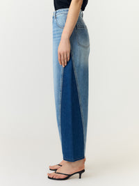 YASLUA PANEL BARREL jeans
