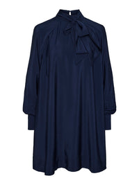 YASNIRA DRESS blauw