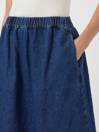 YASCOTMA DENIM SKIRT blauw